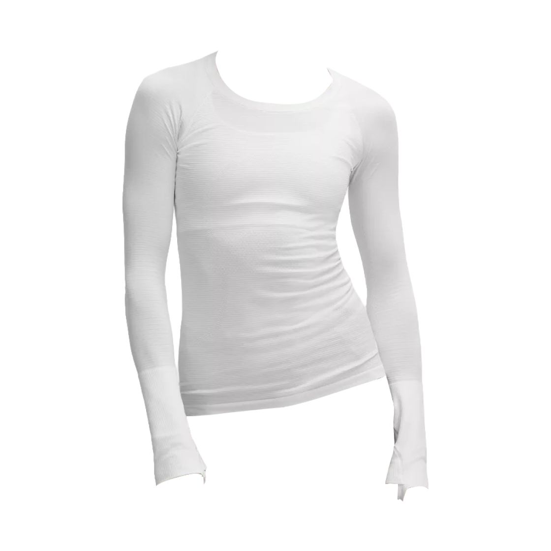 LW3DFLS (W) Lululemon Swiftly Tech Long-Sleeve Shirt 2.0 Hip Length White White
