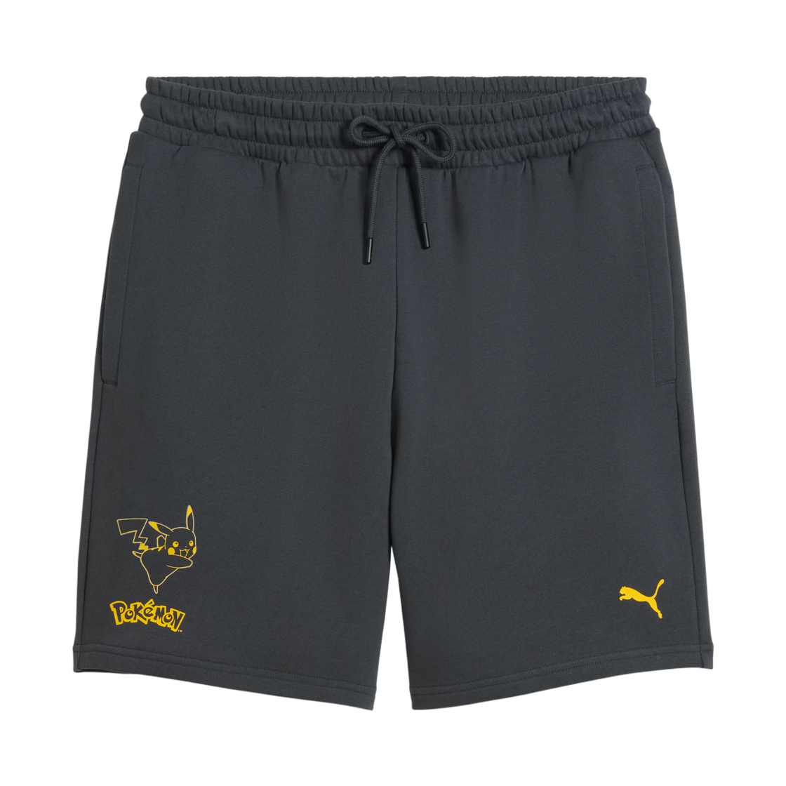 푸마 x 포켓몬 7인치 릴렉스드 쇼츠 스트롱 그레이(Puma x Pokemon 7 Inch Relaxed Shorts Strong Gray)