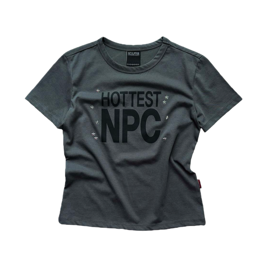 SC26S283CH Sculptor Hottest NPC Tee Charcoal