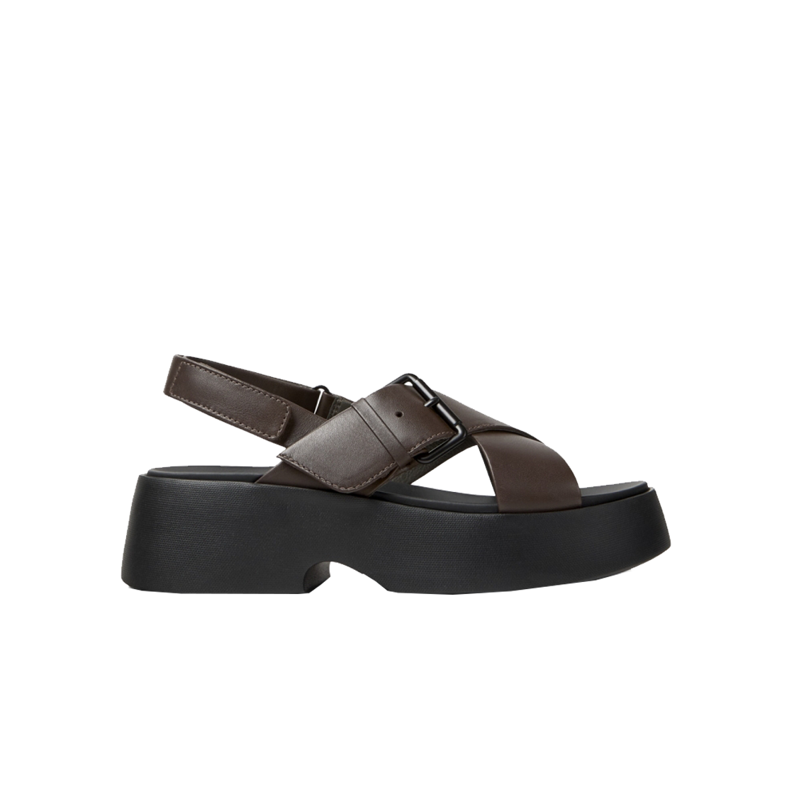캠퍼 여성 타샤 샌들 브라운(Camper Women Tasha Sandal Brown)