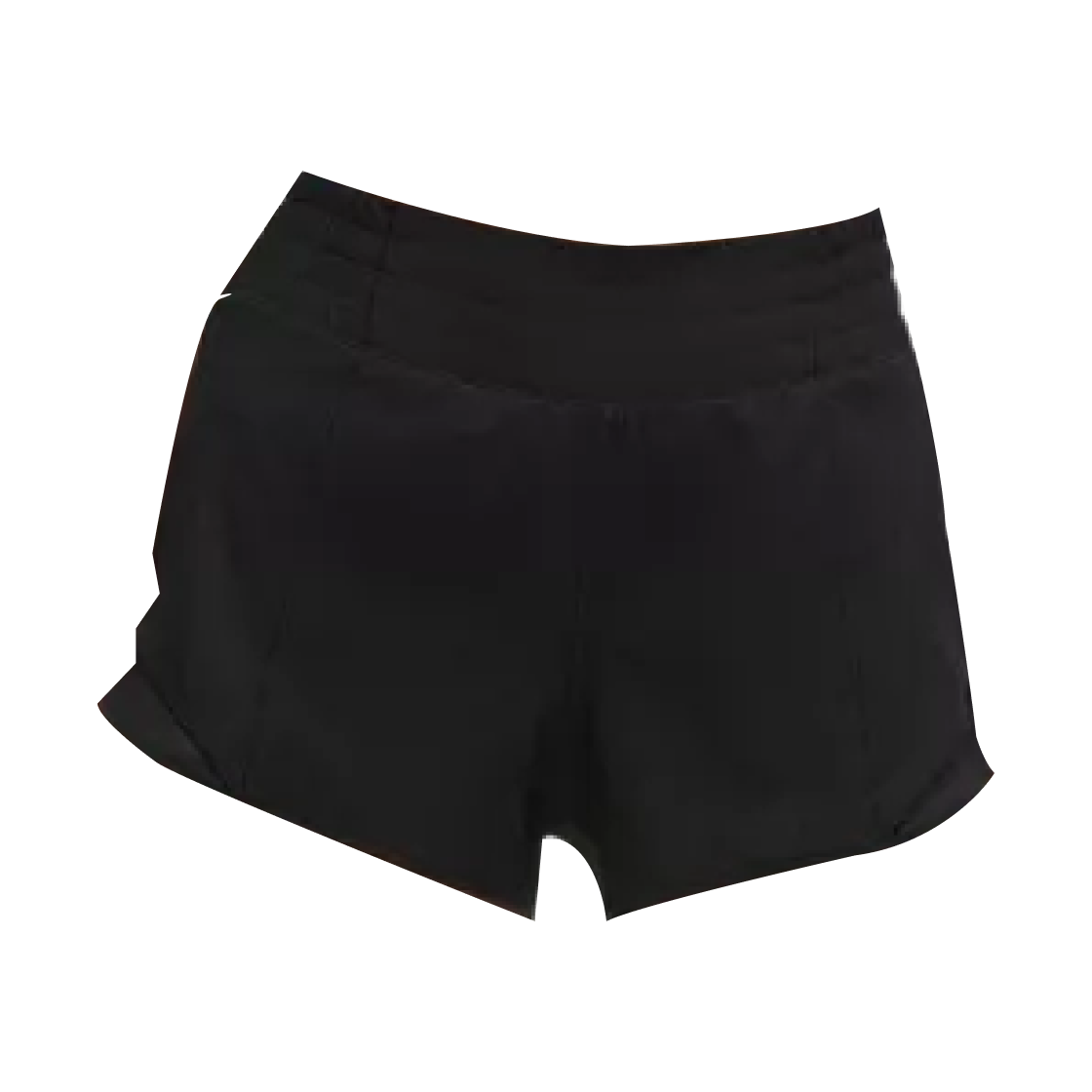 (W) 룰루레몬 핫티 핫 하이라이즈 라인드 쇼츠 2.5인치 블랙((W) Lululemon Hotty Hot High-Rise Lined Short 2.5 inch Black) - 1
