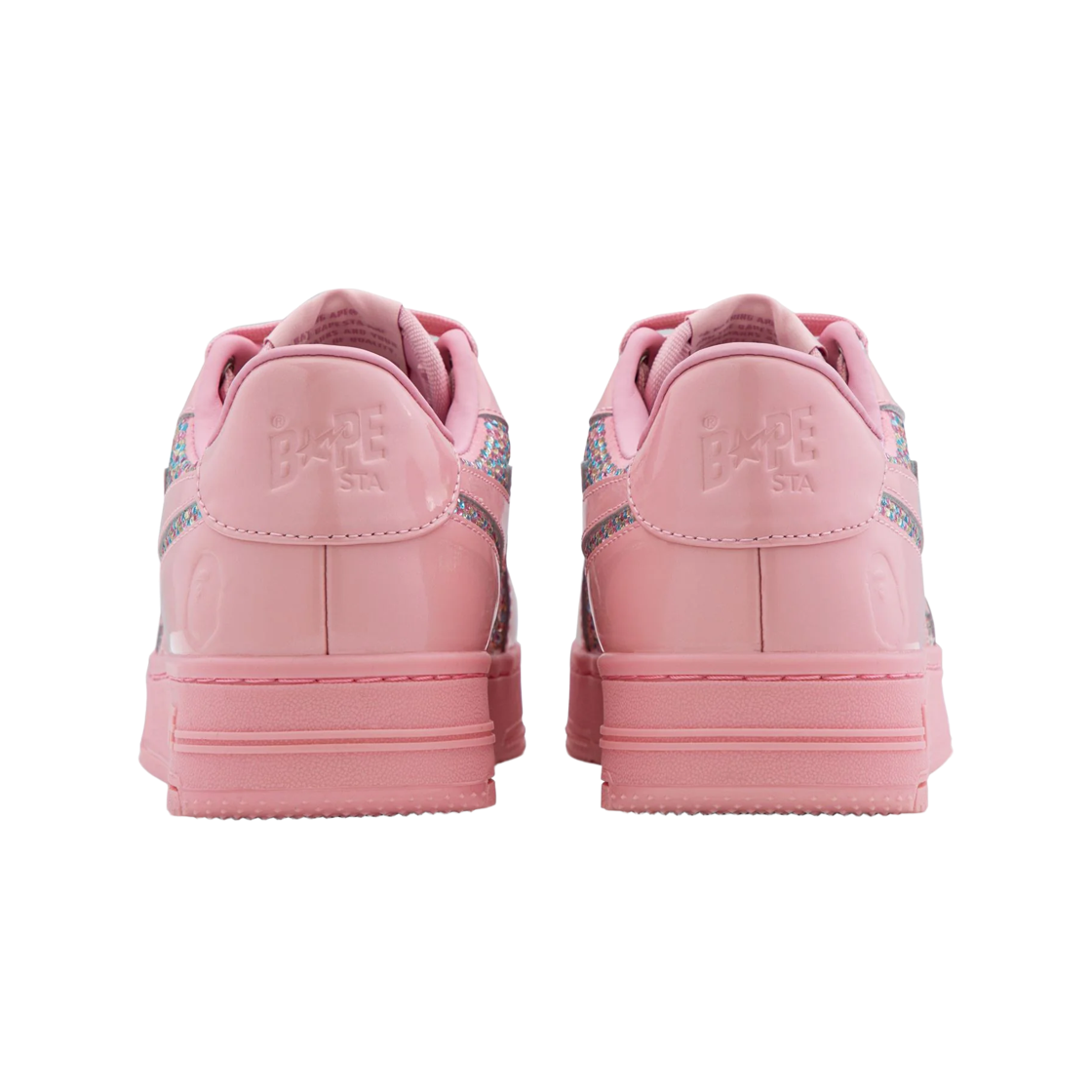 (W) 베이프 스타 아이콘 #3 핑크((W) BAPE Sta Icon #3 Pink) - 2