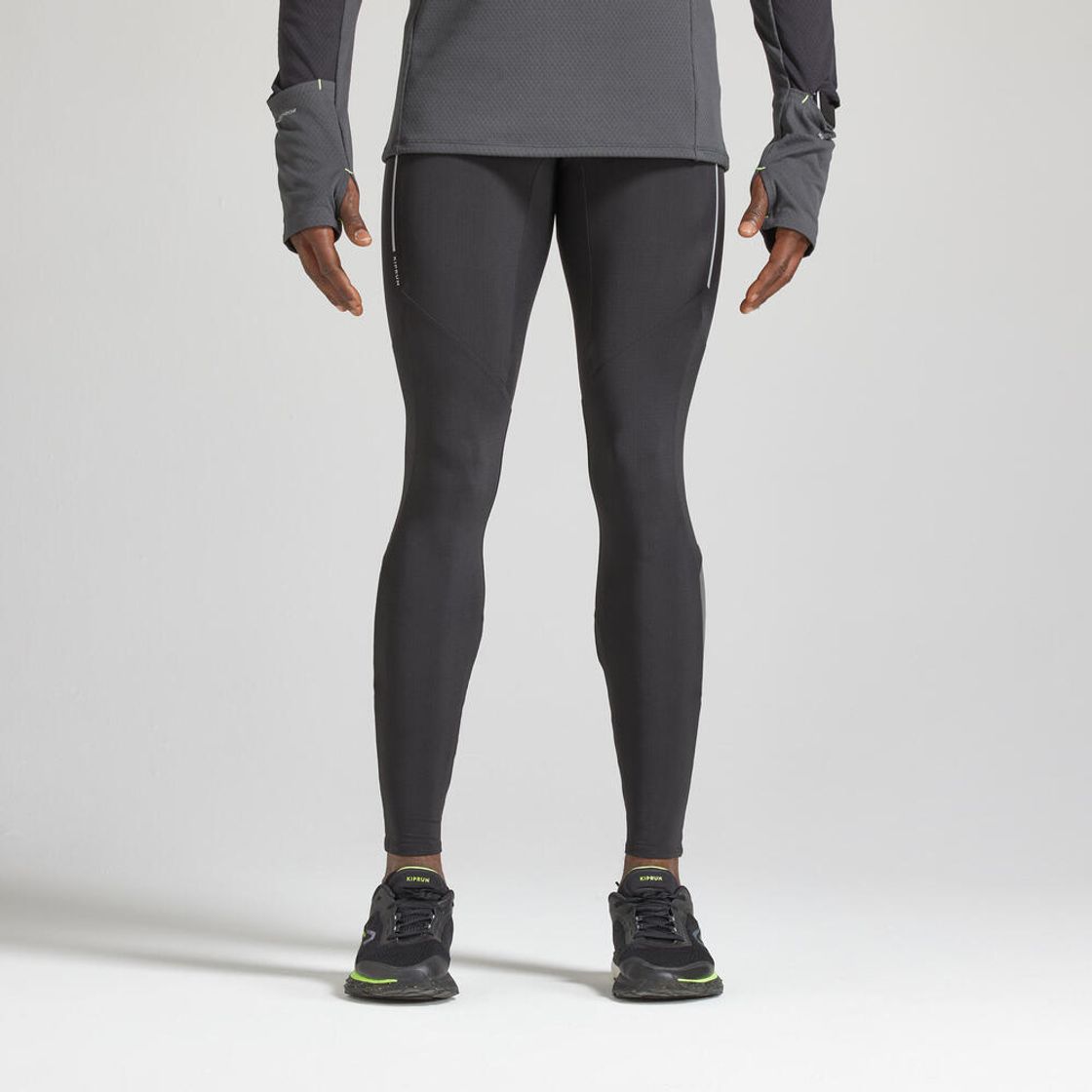 데카트론 남성 러닝 레깅스 런 웜 500 스모크 블랙(DECATHLON Men's Running Leggings Run Warm 500 Smoke Black) - 8