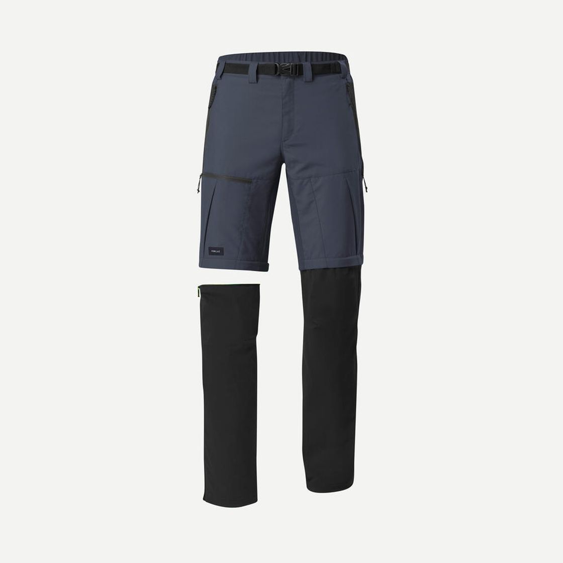 데카트론 남성 백패킹 투인원 집오프 바지 MT500 그라파이트 그레이(DECATHLON Men's Backpacking 2-in-1 Zip-Off Trousers MT500 Graphite Grey) - 6