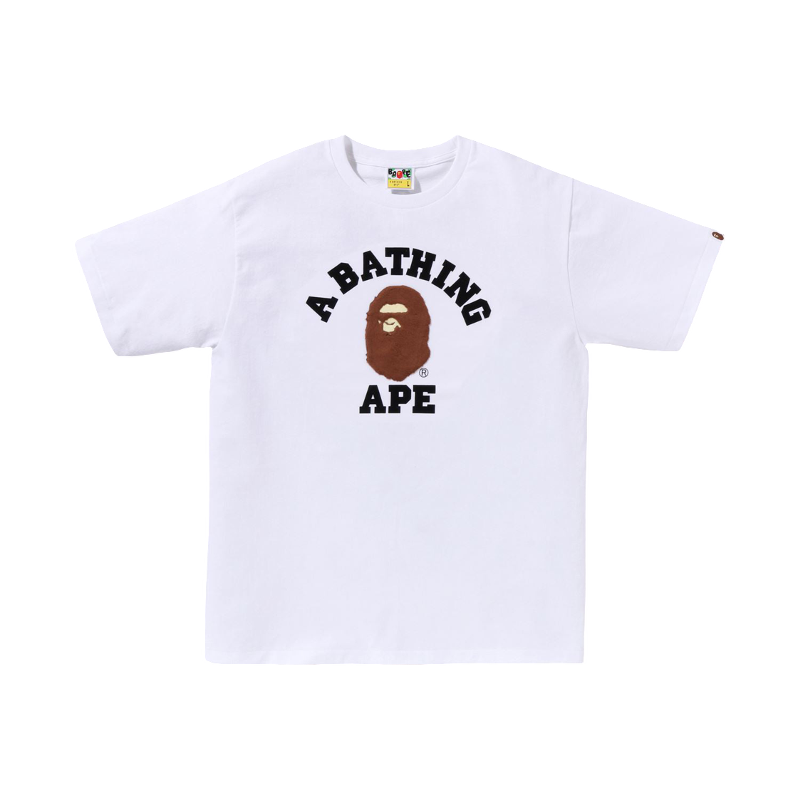 - BAPE Boa College T-Shirt White