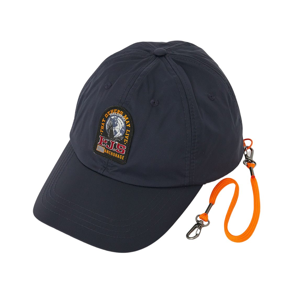 파라점퍼스 브라보 베이스볼 캡 블랙 - 26SS(Parajumpers Bravo Baseball Cap Black - 26SS)