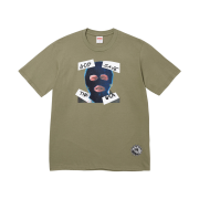 Supreme God Save Us T-Shirt Light Olive - 26SS