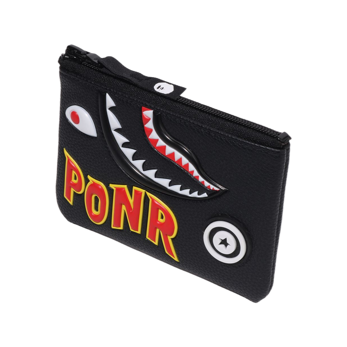 베이프 세컨드 샤크 미니 월렛 블랙(BAPE 2nd Shark Mini Wallet Black) - 2