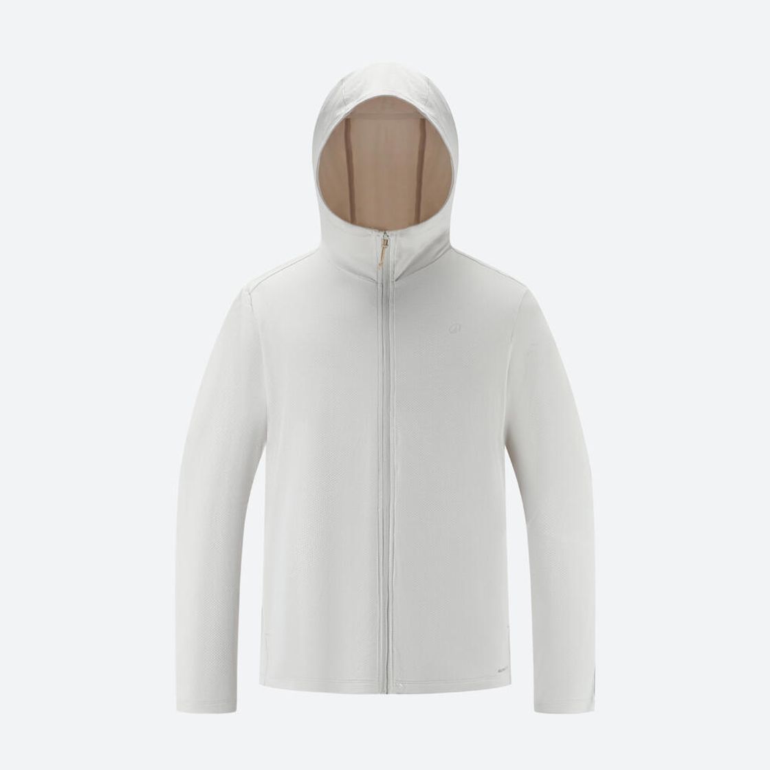 데카트론 남성 하이킹 니트 윈드 자켓 100 펄 베이지(DECATHLON Men's Hiking Knit Wind Jacket 100 Pearl Beige) - 2