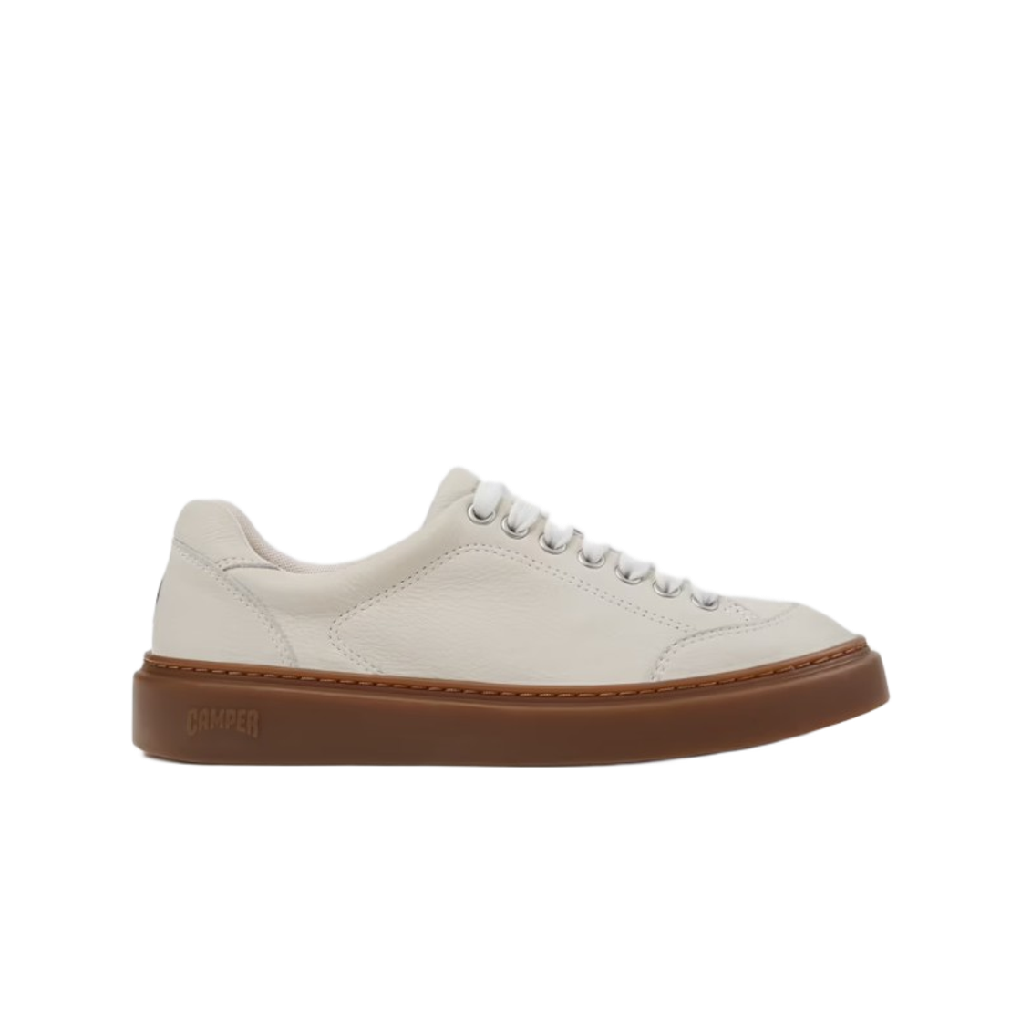 K201907-008 (W) Camper Runner Twentyfive Leather Sneakers White