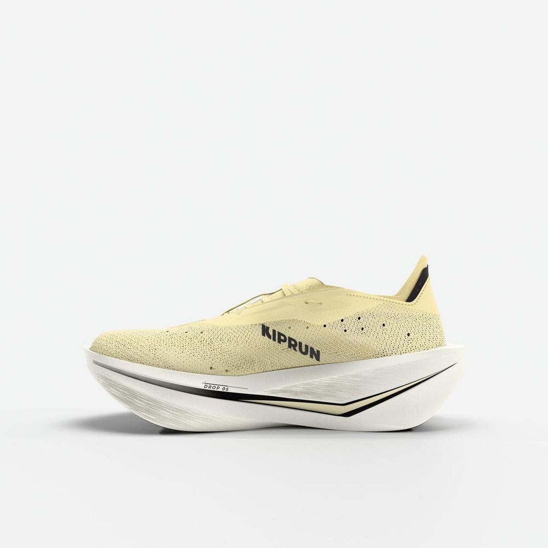 데카트론 여성 카본 레이싱화 킵스톰 엘리트 바닐라 엘로우(DECATHLON Kiprun Women's Carbon Racing Shoes Kiprun KD900X Elite Vanilla Yellow) - 5