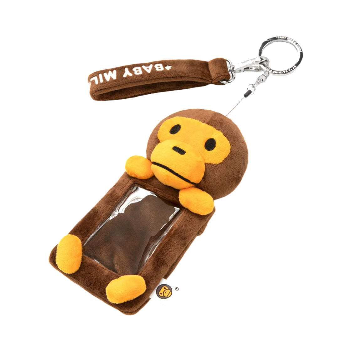 베이프 베이비 마일로 플러시 카드 홀더 브라운(BAPE Baby Milo Plush Card Holder Brown) - 3