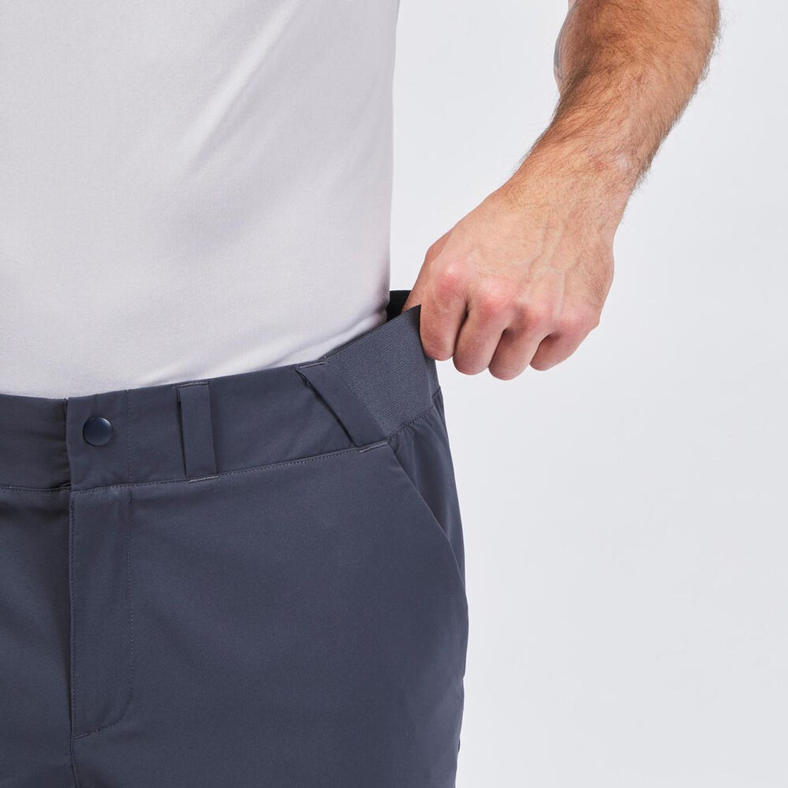 데카트론 남성 경량 등산 바지 MH100 슬레이트 그레이(DECATHLON Men’s Lightweight Mountain Hiking Trousers MH100 Slate Grey) - 5