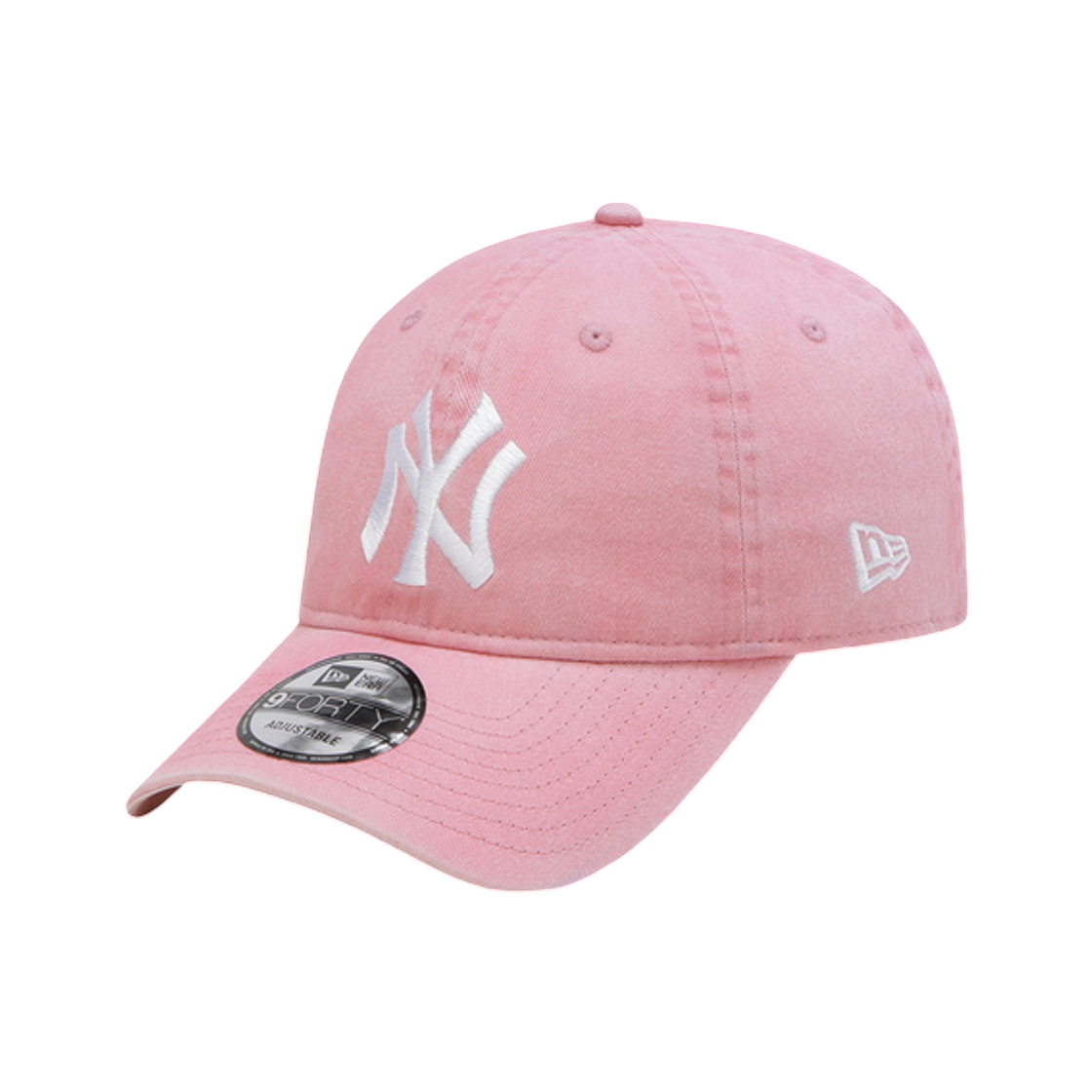 뉴에라 MLB 뉴욕 양키스 피그먼트 워시드 언스트럭쳐 볼캡 핑크(New Era MLB New York Yankees Pigment Washinged Unstructured Ball Cap Pink) - 1