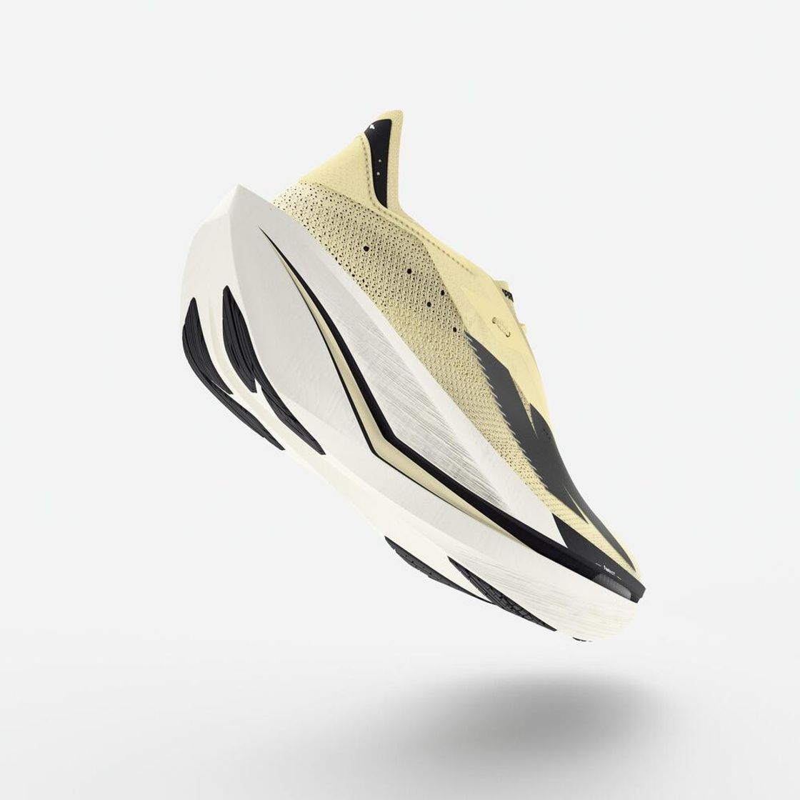 데카트론 여성 카본 레이싱화 킵스톰 엘리트 바닐라 엘로우(DECATHLON Kiprun Women's Carbon Racing Shoes Kiprun KD900X Elite Vanilla Yellow) - 4