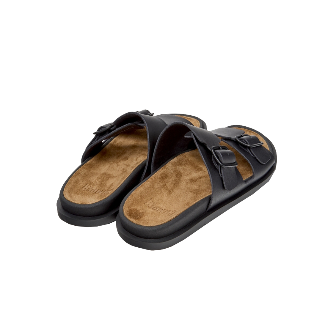 캠퍼 여성 유크 샌들 슬리퍼 블랙(Camper Women Lluc Sandal Slippers Black) - 4