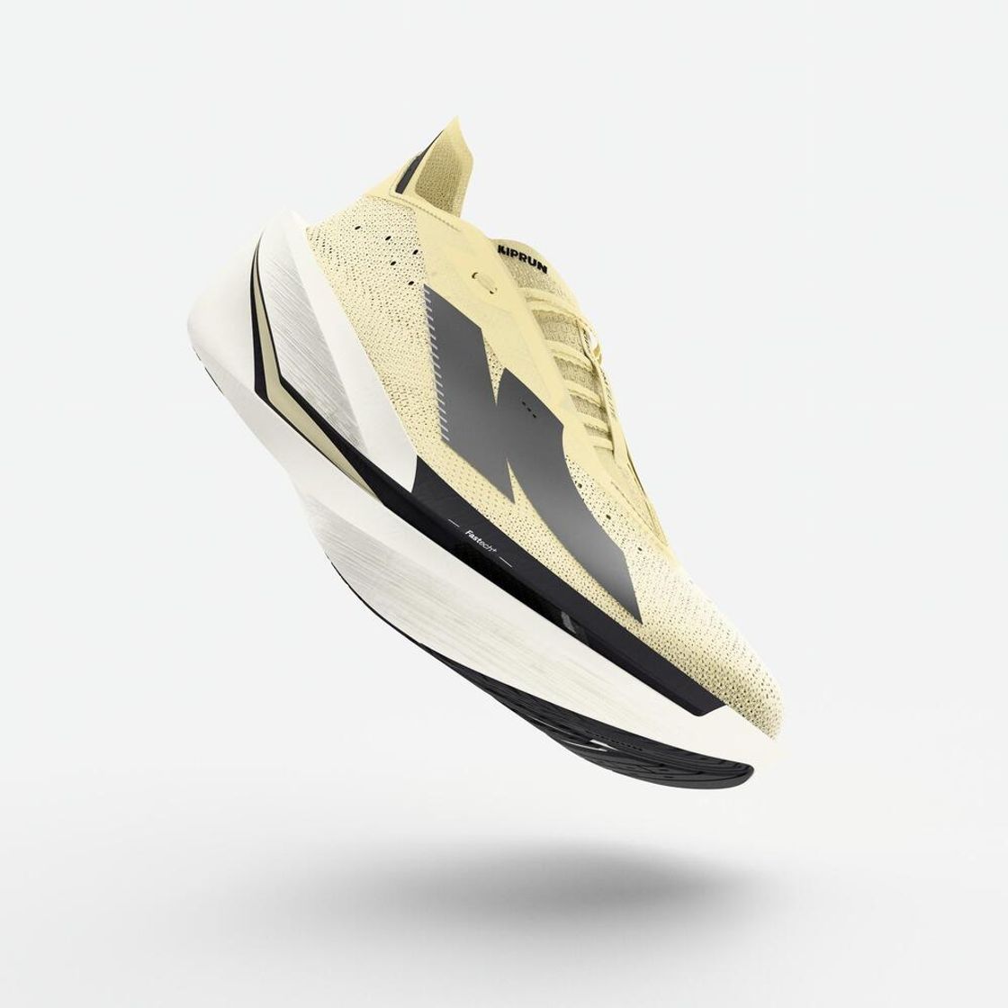 데카트론 여성 카본 레이싱화 킵스톰 엘리트 바닐라 엘로우(DECATHLON Kiprun Women's Carbon Racing Shoes Kiprun KD900X Elite Vanilla Yellow) - 3