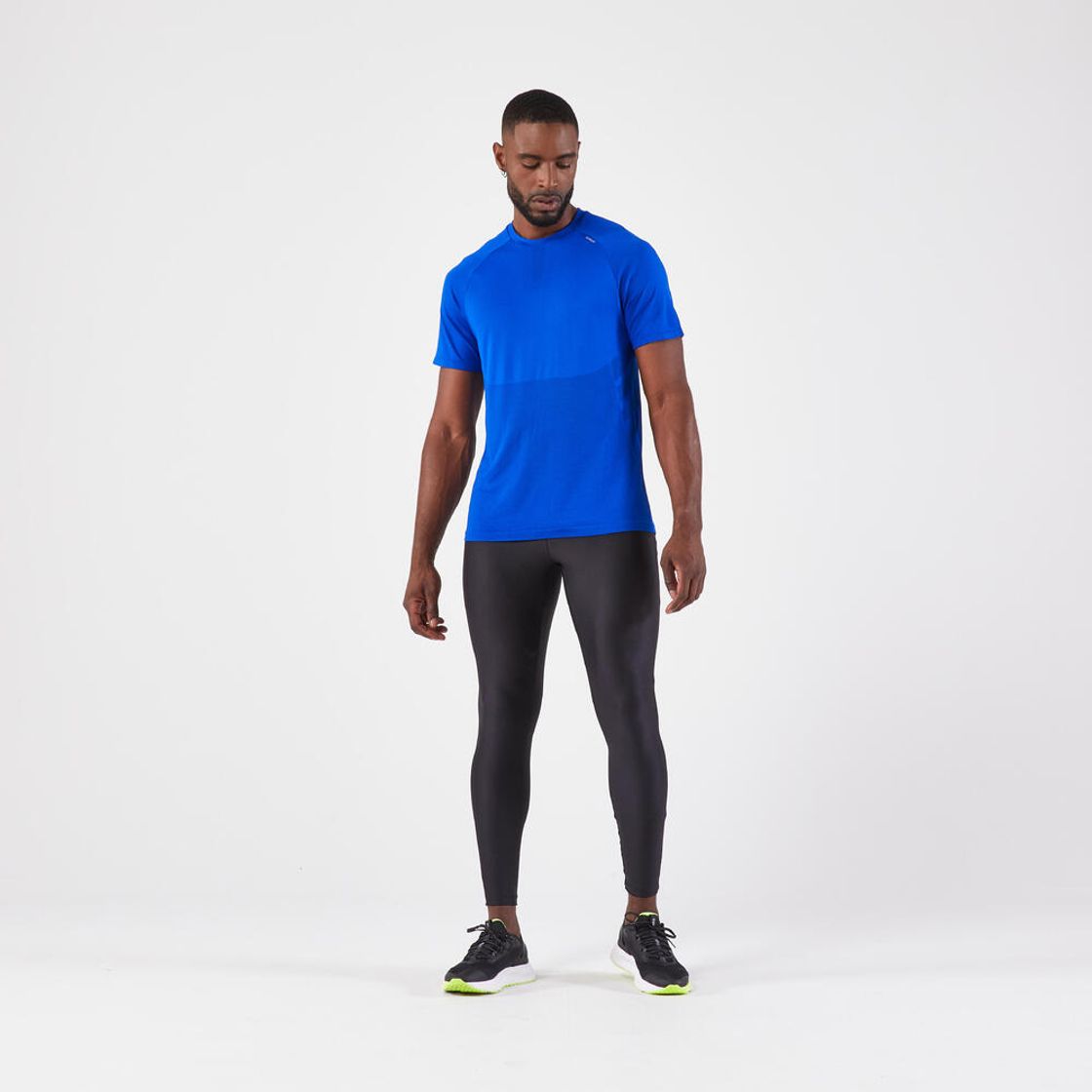 데카트론 남성 러닝 레깅스 런 100 스모크 블랙(DECATHLON Men's Running Leggings Run 100 Smoke Black) - 5