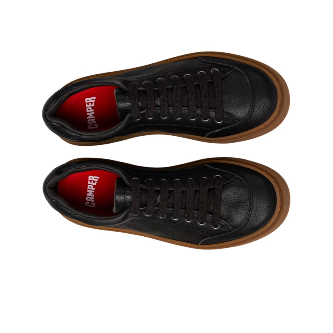 캠퍼 러너 트웬티파이브 레더 스니커즈 블랙(Camper Runner Twentyfive Leather Sneakers Black) - 2