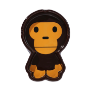 BAPE Baby Milo Skull Glow In The Dark Tray Brown