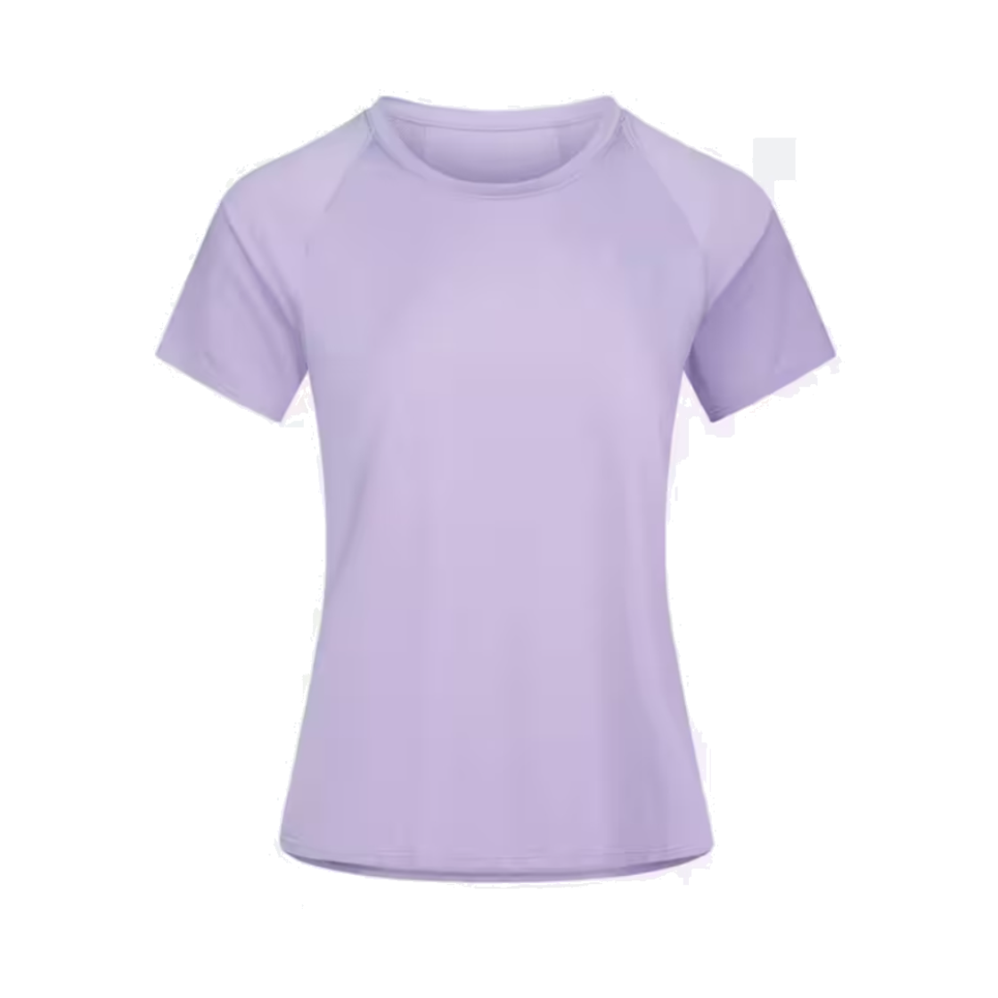 8985069 DECATHLON Women's Running Short-Sleeved T-Shirt Run Dry Cooling 500 Smoke Purple