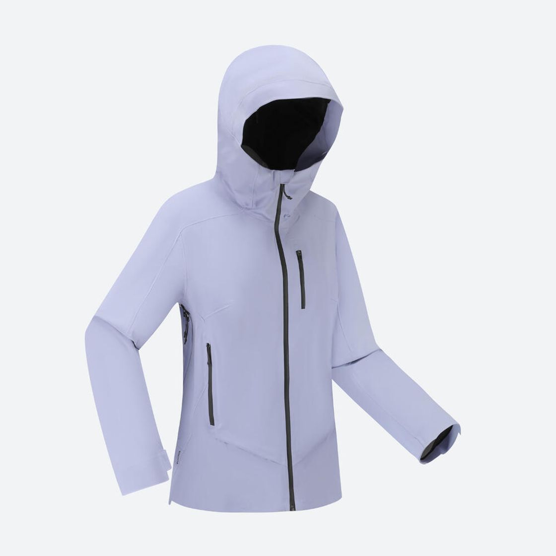 데카트론 여성 경량 하이킹 레인 자켓 MH900 스위트 퍼플(DECATHLON Women's Lightweight Hiking Rain Jacket MH900 Sweet Purple) - 2