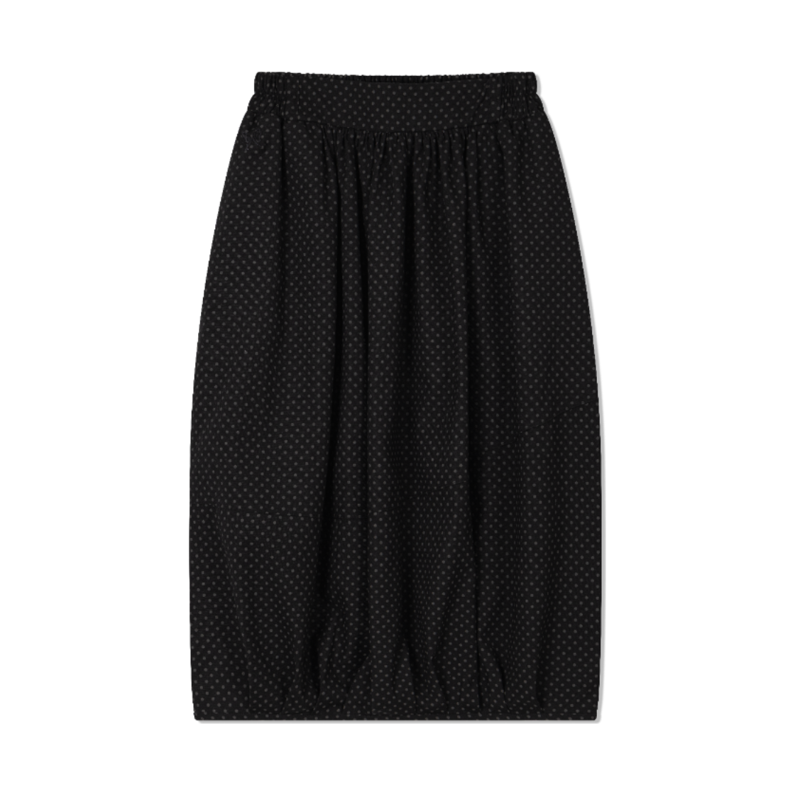 구월십일 도트 밴딩 펌프 스커트 도트 블랙(Guwolsibil Dot Banding Pump Skirt Dot Black)