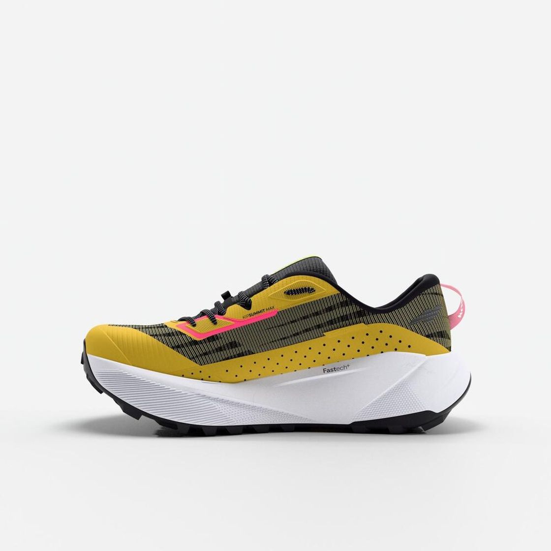 데카트론 남성 트레일러닝화 킵서밋 맥스 허니 옐로우(DECATHLON Evadict Men's Trail Running Shoes MT Cush Honey Yellow) - 4