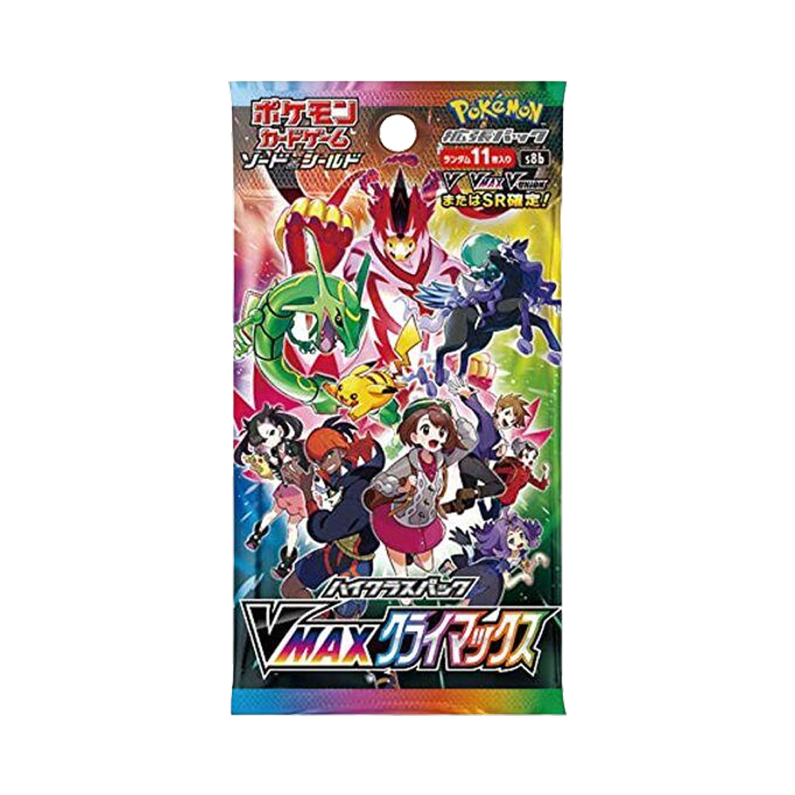포켓몬 TCG 소드&실드 하이 클래스팩 VMAX 클라이맥스 팩 (11장/일어판)(Pokemon TCG Sword&Shield High Class Pack VMAX Climax Pack (Card of 11/Japanese Ver.)) - 1