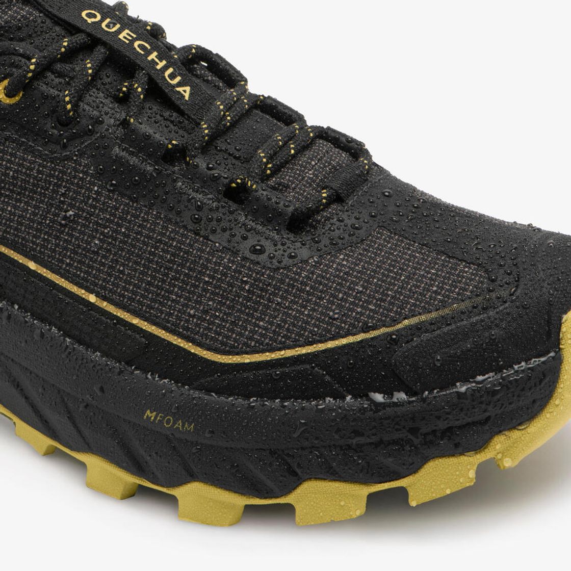 데카트론 남성 방수 단목 등산화 MH900 WP 스모크 블랙(DECATHLON Men's Waterproof Low-Cut Hiking Shoes MH900 WP Smoke Black) - 3
