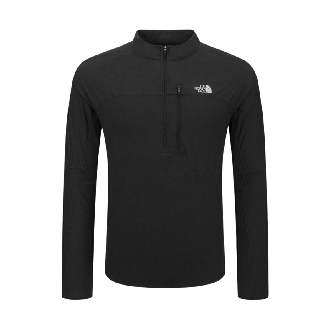 NT7LS00A The North Face Eiger L/S Zip T-Shirt Black - 26SS