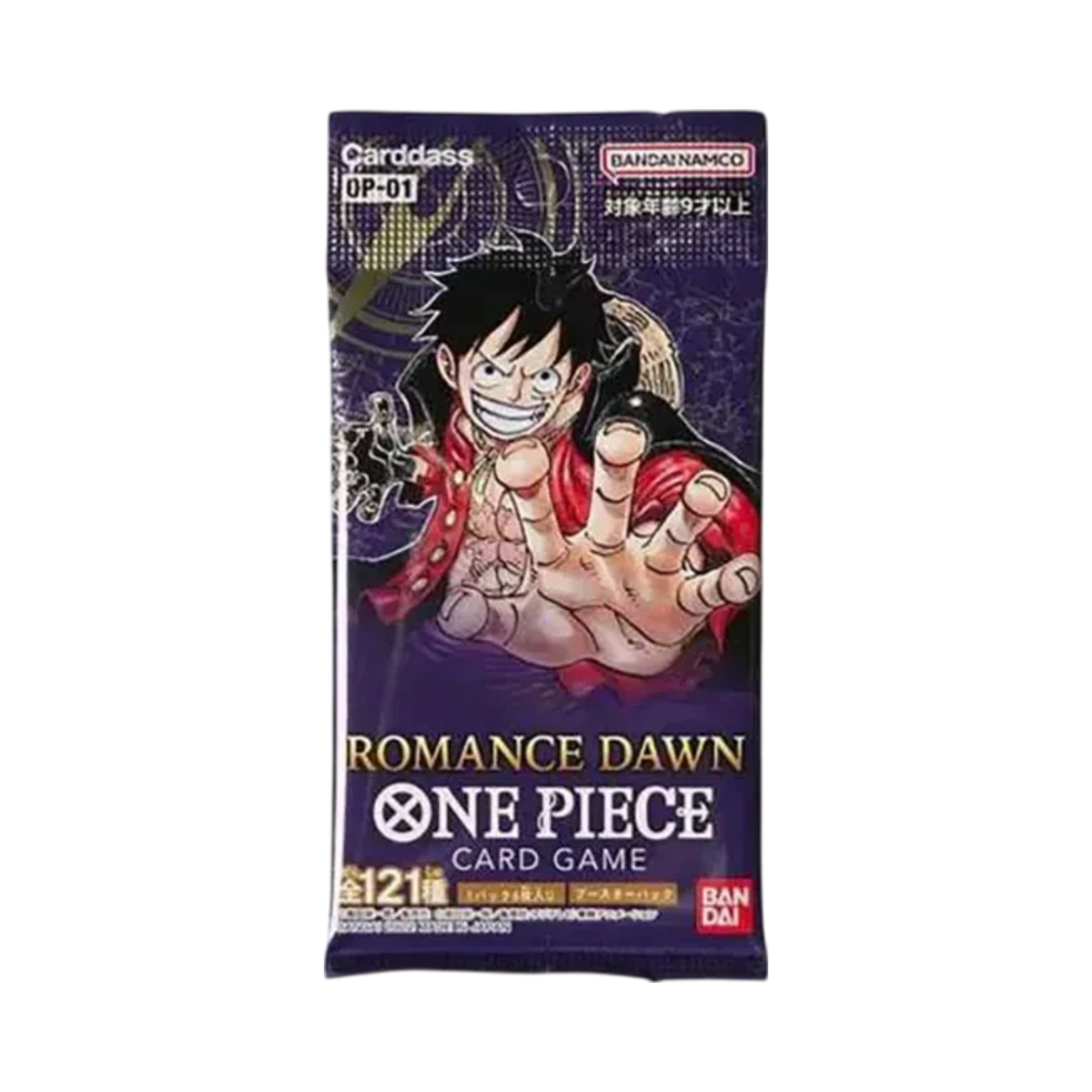 원피스 TCG OP-01 부스터 팩 로맨스 던 팩 (6장/일어판)(One Piece TCG OP-01 Booster Pack Romance Dawn Pack (Card of 6/Japanese Ver.)) - 1