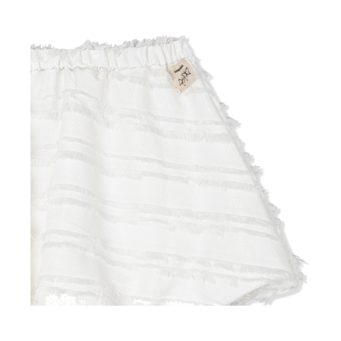 구월십일 레이스 레이어드 퍼프 스커트 화이트(Guwolsibil Lace Layered Puff Skirt White) - 3