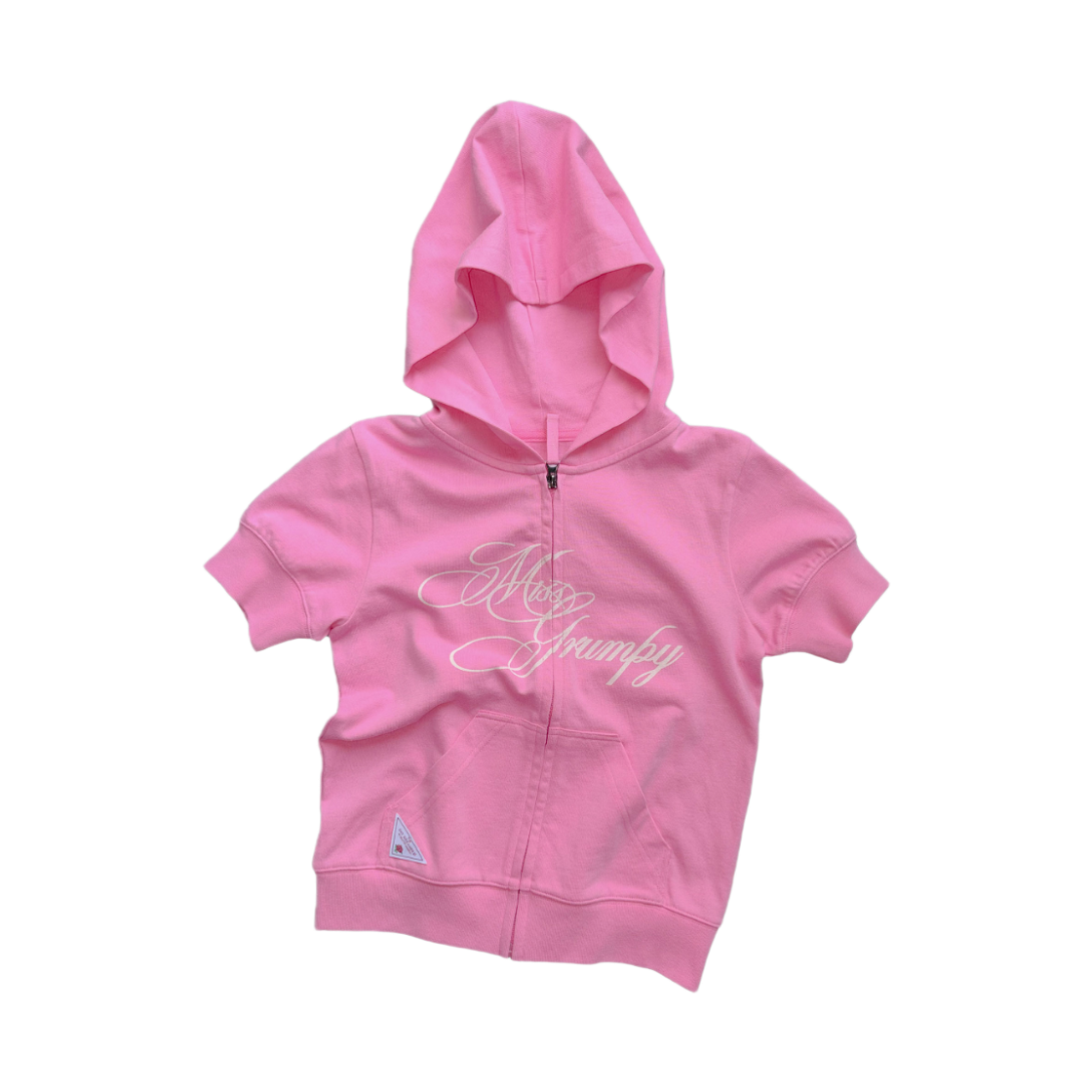 스컬프터 미스 그럼피 집업 후디 애시드 핑크(Sculptor Miss Grumpy Zip-Up Hoodie Acid Pink) - 1