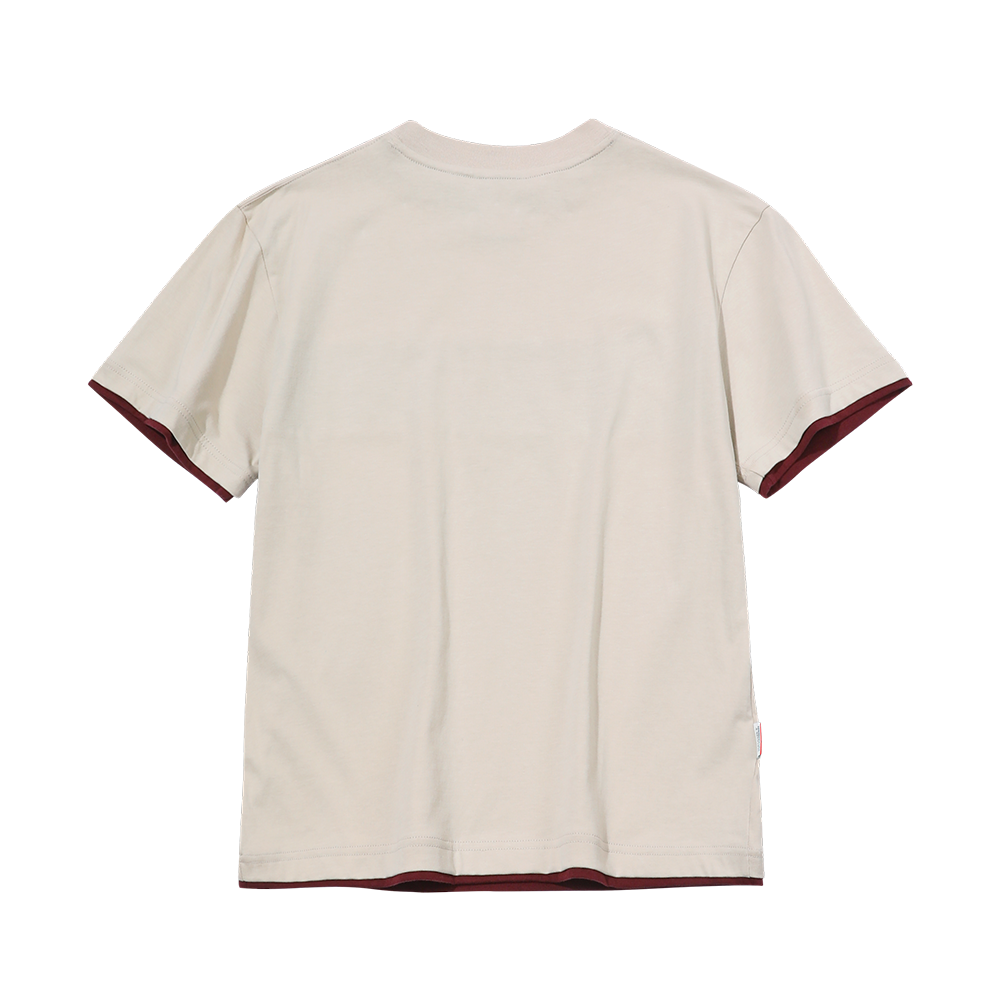 스포츠챔버 스펙트럼 티셔츠 라이트 베이지(SPORT CHAMBER Spectrum T-shirt LIGHT BEIGE) - 2