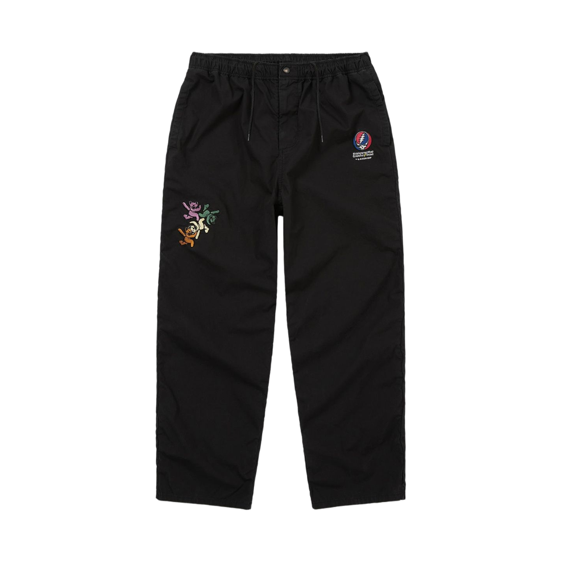 디스이즈네버댓 x 그레이트풀 데드 Ol 댄싱 베어즈 팬츠 블랙(thisisneverthat x Grateful Dead Ol Dancing Bears Pant Black)