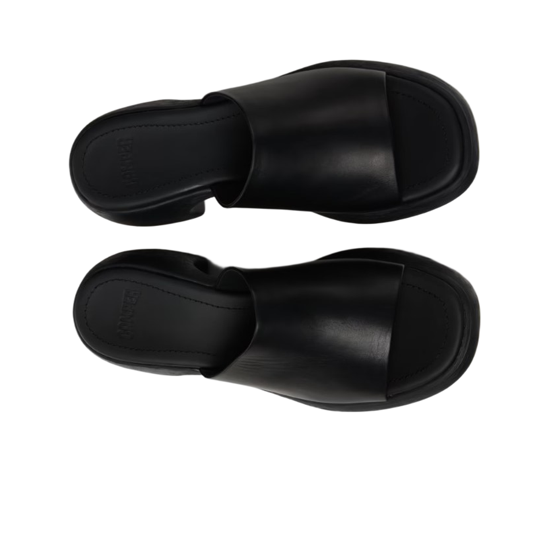 (W) 캠퍼 델마 샌들 블랙((W) Camper Thelma Sandals Black) - 2