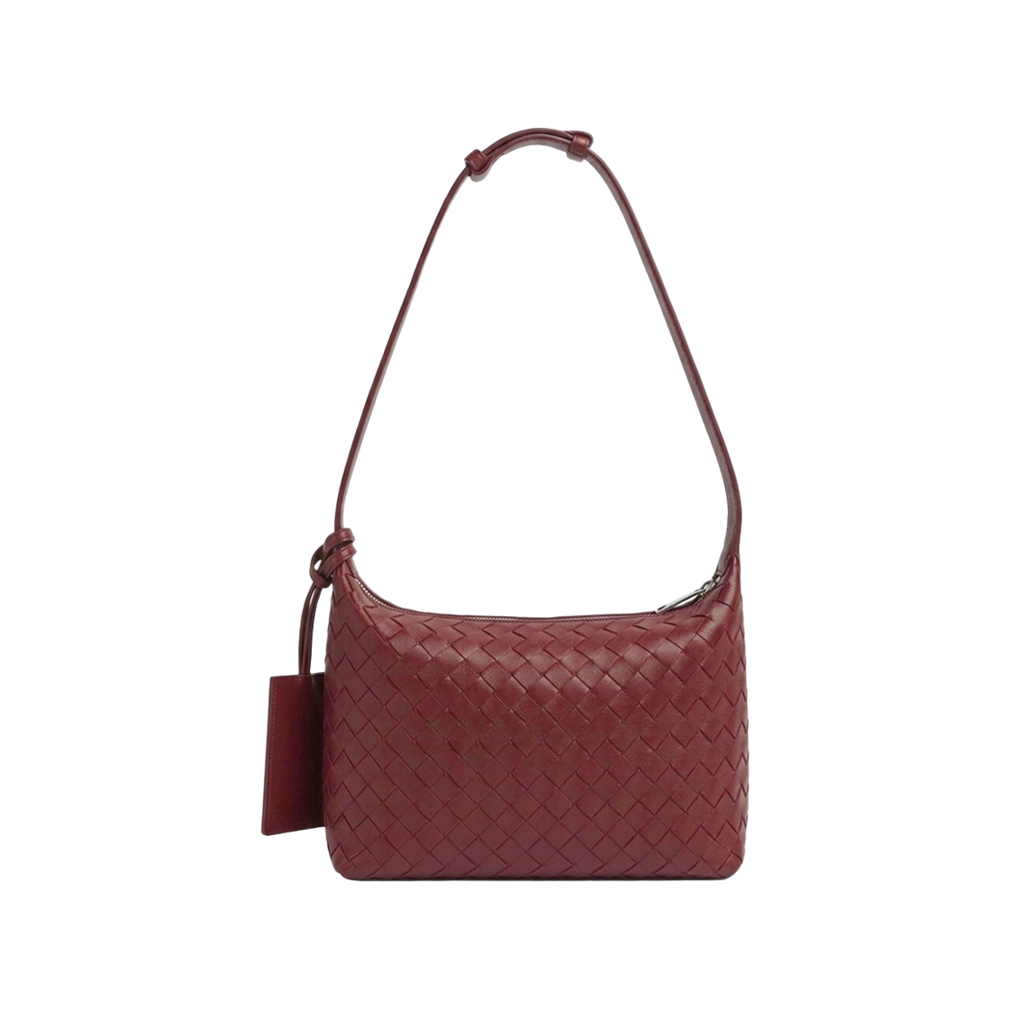 아노에틱 위빙 메쉬 미니백 버건디(Anoetic Weaving Mesh Mini Bag Burgundy) - 3