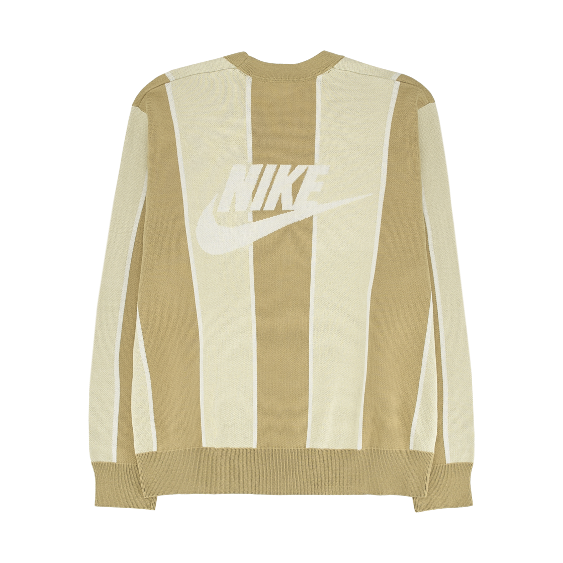 나이키 클럽 페어웨이 스트라이프 스웨터 파라슈트 베이지 라이트 카키 - 아시아(Nike Club Fairway Stripe Sweater Parachute Beige Light Khaki - Asia) - 2