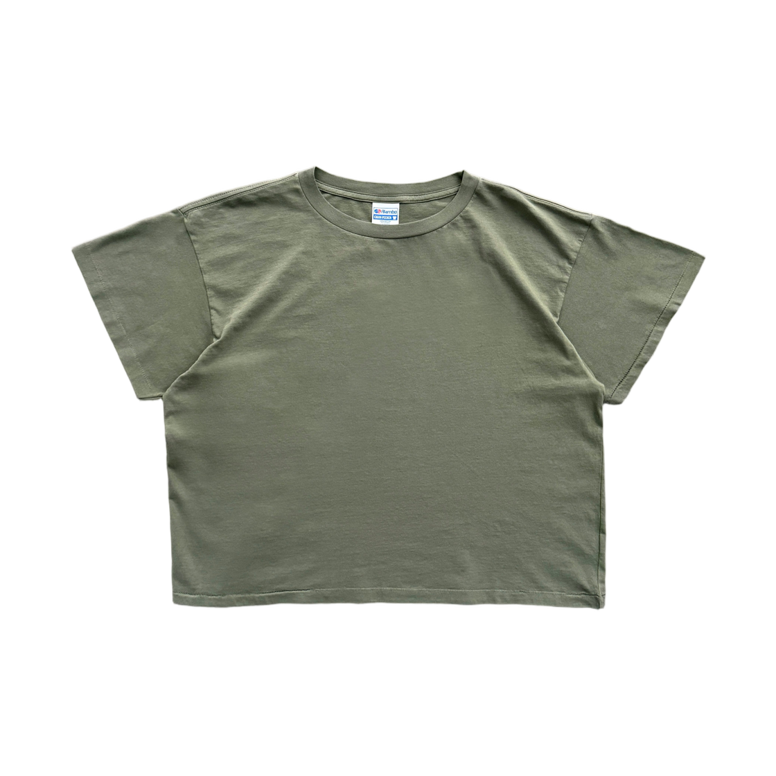 아킴보 클럽 체인피커 싱글 스티치드 티셔츠 OD 그린(Akimbo Club Chainpeeker Single Stitched T-Shirt OD Green)