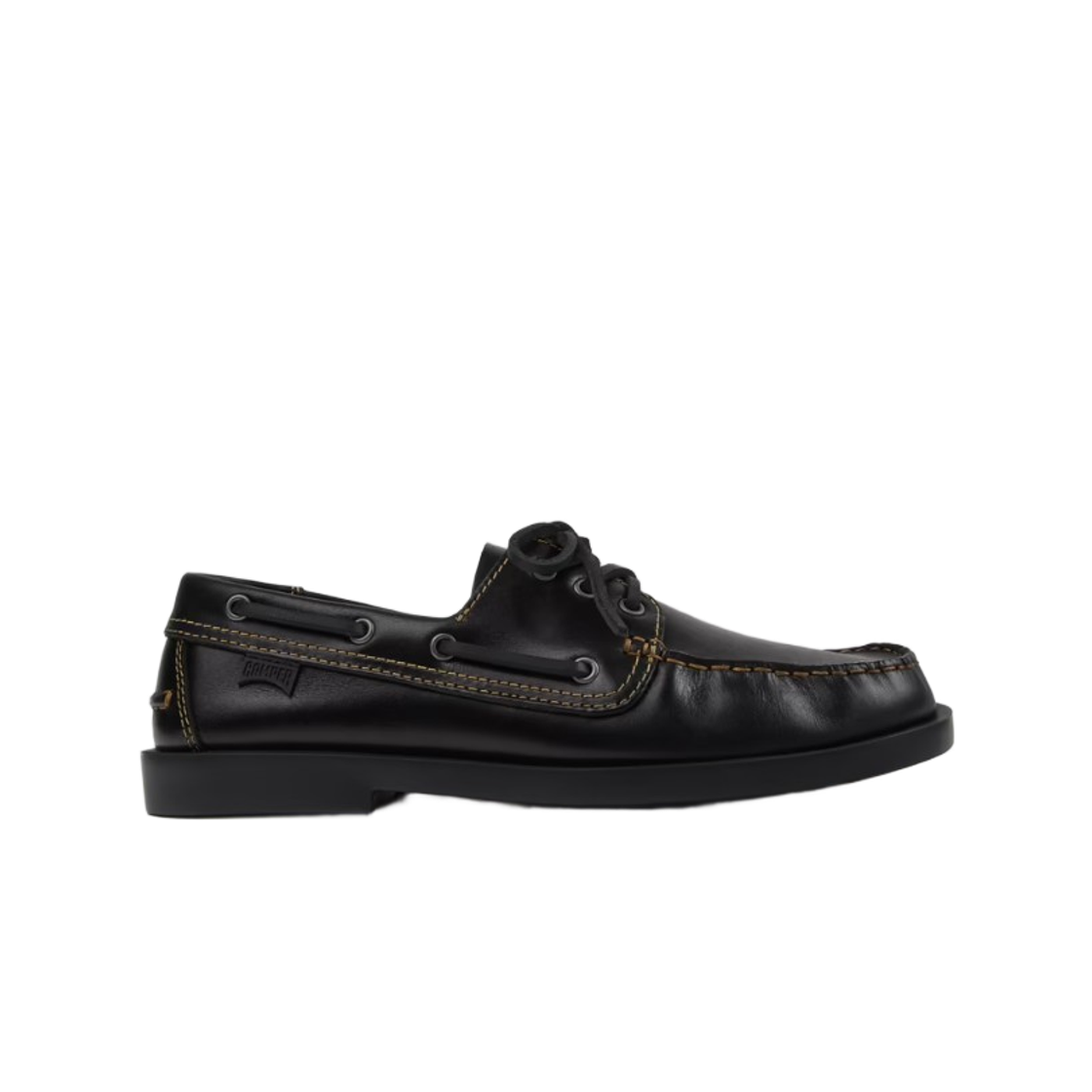 K101013-004 Camper Don Leather Moccasin Black