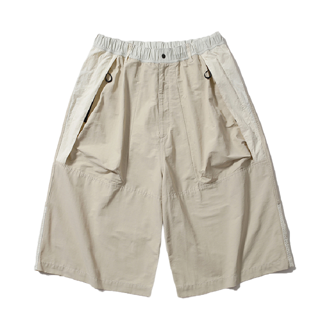[SS26] 모이프 휴즈 몬스터 쇼츠 에크루([SS26] moif Huge Monster Shorts Ecru)