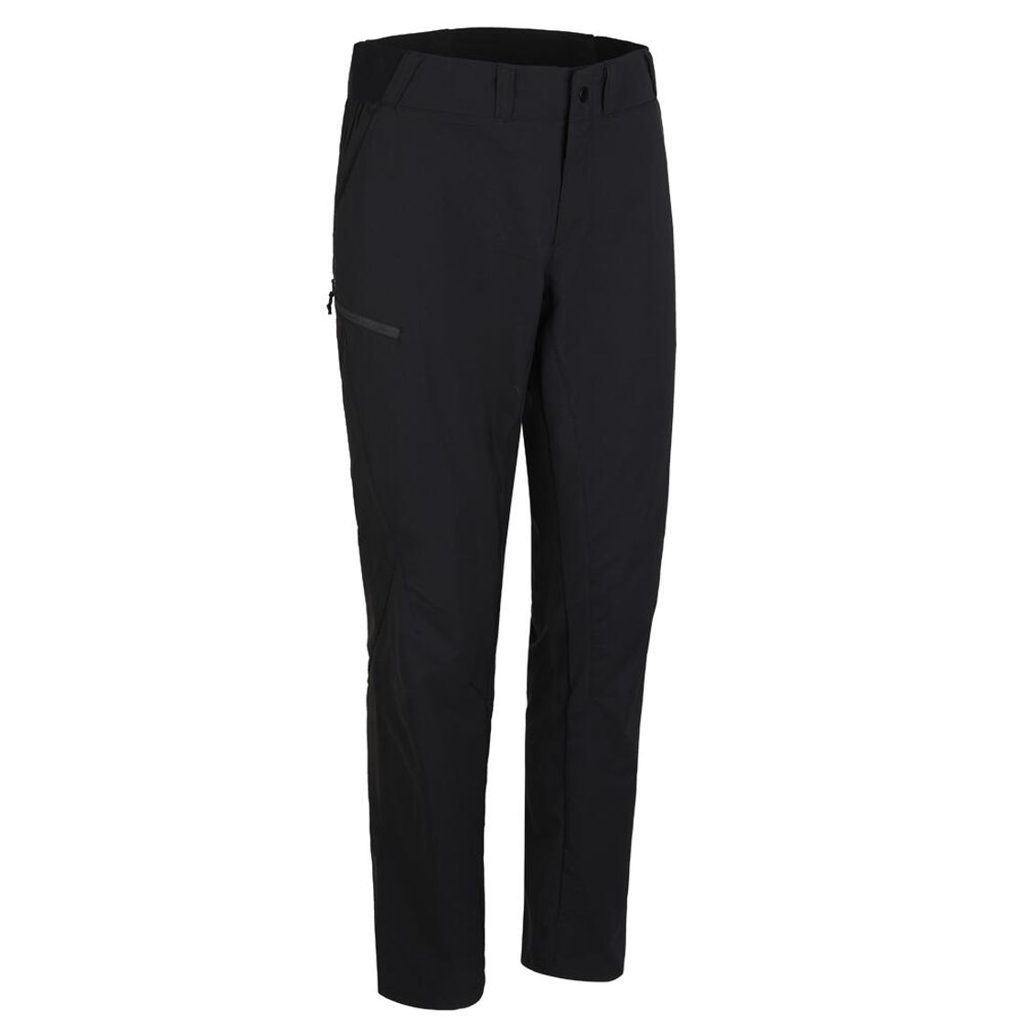 데카트론 남성 경량 하이킹 바지 MH100 스모크 블랙(DECATHLON Men's Lightweight Hiking Trousers MH100 Smoke Black) - 4