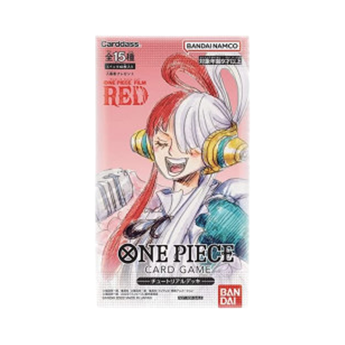 원피스 TCG 튜토리얼 덱 필름 레드 입장 특전 테마 카드 팩 (4장/일어판)(One Piece TCG Tutorial Deck Flim Red Movie Limitied Ver. Pack (Card of 4/Japanese Ver.)) - 1