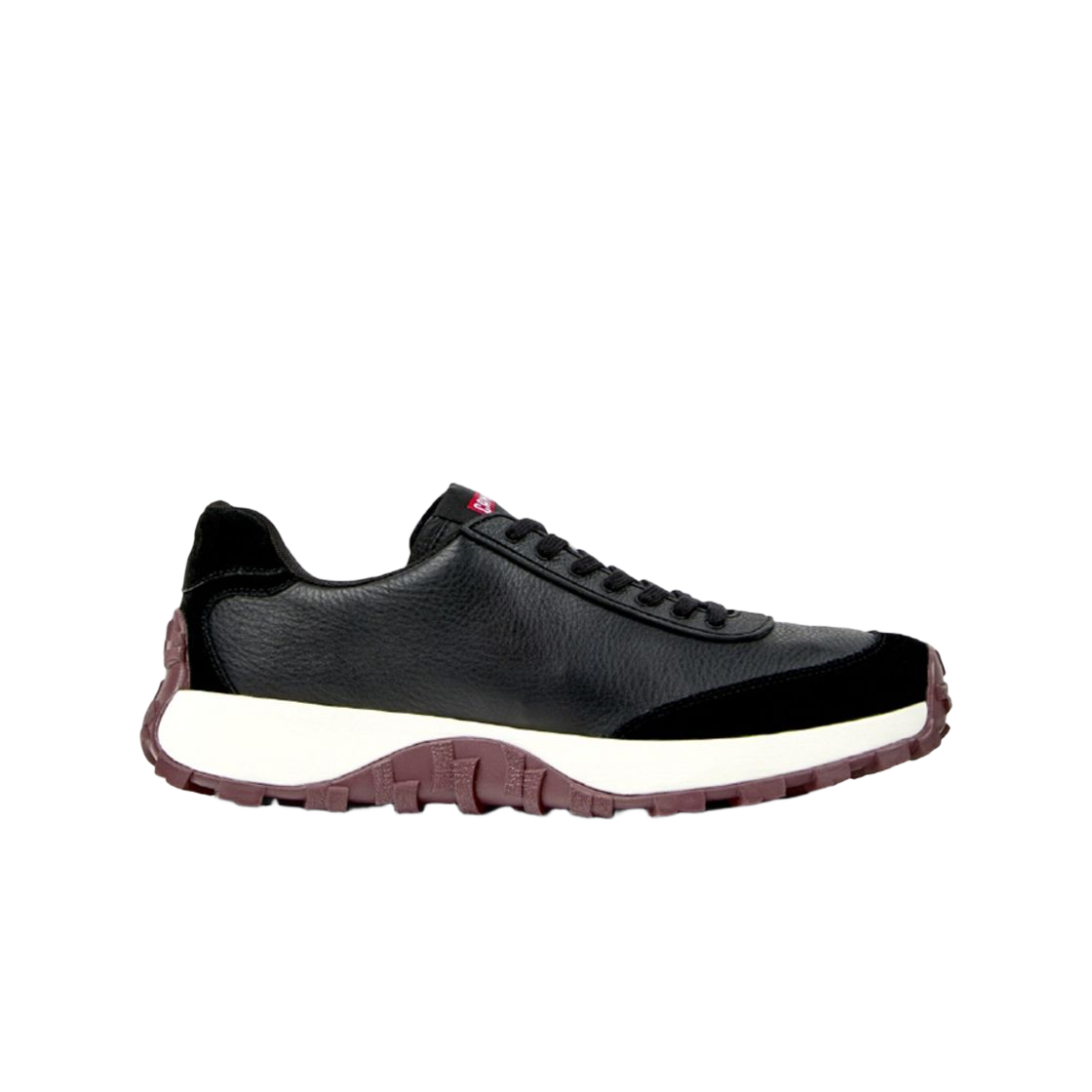 K100928-021 Camper Drift Trail Vibram Leather Nubuck Sneakers Black