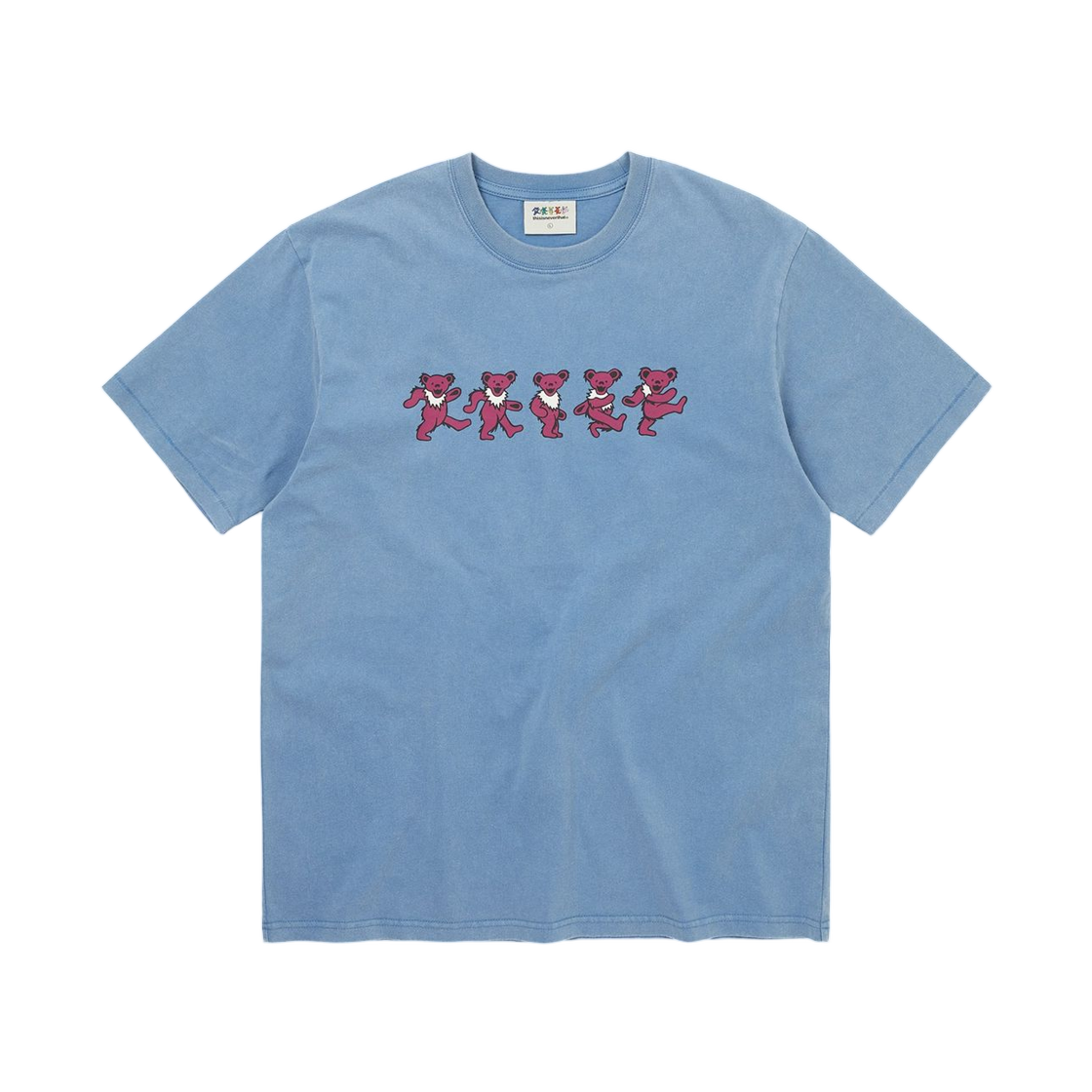 디스이즈네버댓 x 그레이트풀 데드 댄싱 베어즈 티셔츠 라이트 블루(Thisisneverthat x Grateful Dead Dancing Bears T-Shirt Light Blue) - 1