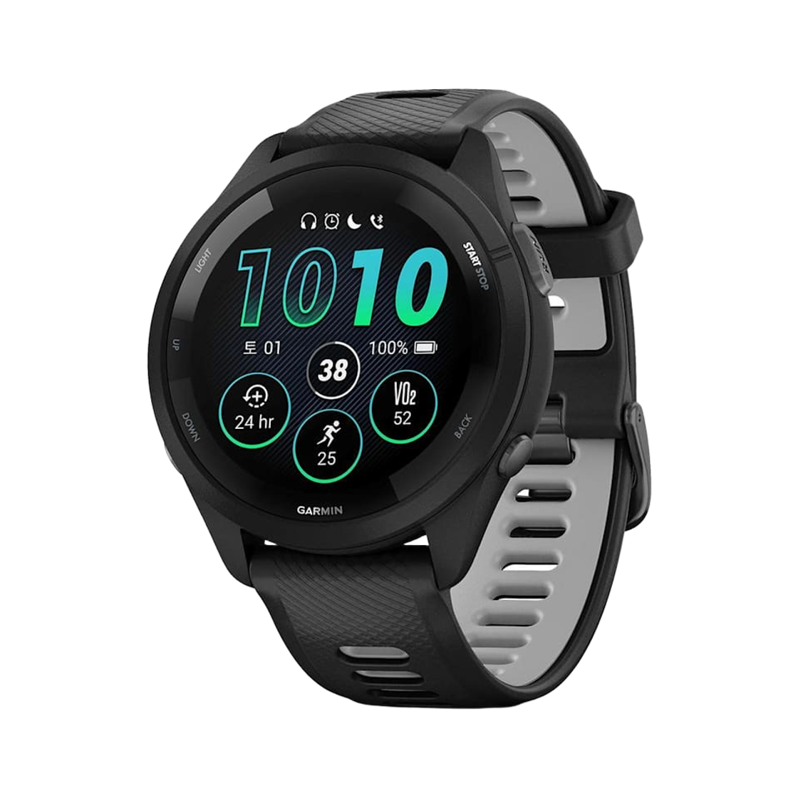 가민 포러너 265 GPS 스마트워치 블랙(Garmin Forerunner 265 GPS Smart Watch Black) - 1