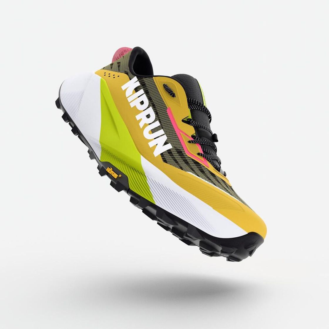데카트론 남성 트레일러닝화 킵서밋 맥스 허니 옐로우(DECATHLON Evadict Men's Trail Running Shoes MT Cush Honey Yellow) - 2