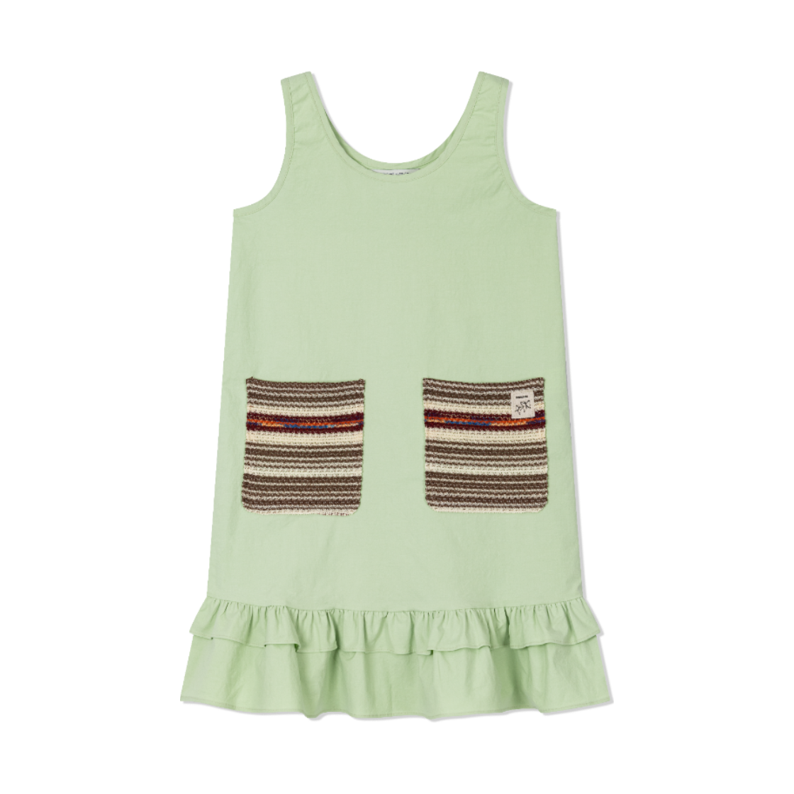 26012605000103 Guwolsibil Layered Long Dress Light Green