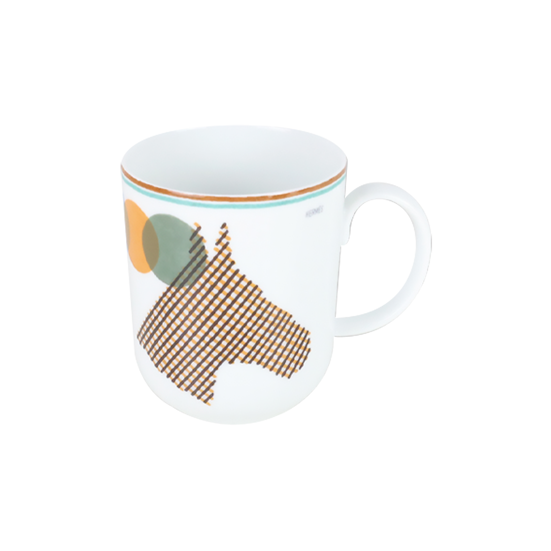 ITFMGRM3P72I Hermes Saut Hermes Horse Mug P055031P